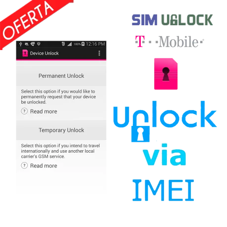 Liberar / Desbloquear T-Mobile - Mobile Device Unlock App ( Android Device Unlock)