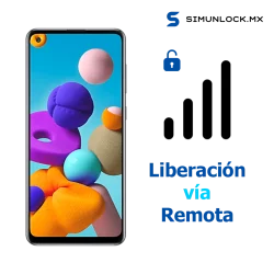 Liberar / Desbloquear Samsung A21 Cualquier Compañía que pida Código (A215U) por USB