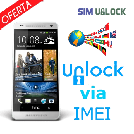 Liberar / Desbloquear HTC por IMEI (Todas las compañías)*