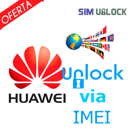 Liberar / Desbloquear Huawei por IMEI (TODOS MODELOS) (NOT FOUND)