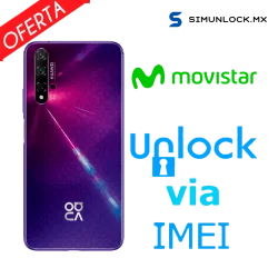 Liberar / Desbloquear Huawei Nova 5T Movistar por IMEI