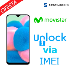 Liberar / Desbloquear Samsung Galaxy A30s Movistar por IMEI