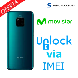 Liberar / Desbloquear Huawei Mate 20 Movistar por IMEI