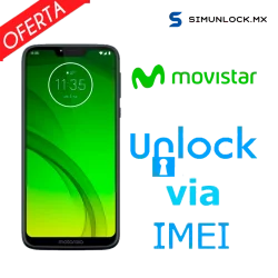 Liberar / Desbloquear Moto G7 Power Movistar por IMEI