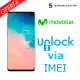 Liberar / Desbloquear Samsung Galaxy S10 Movistar por IMEI