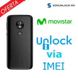 Liberar / Desbloquear Moto E5 Play Movistar por IMEI