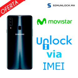 Liberar / Desbloquear Samsung Galaxy A20s Movistar por IMEI