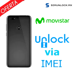 Liberar / Desbloquear Moto E6 Play Movistar por IMEI