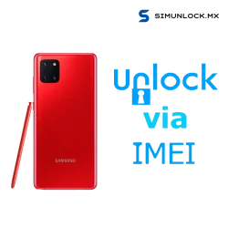 Liberar / Desbloquear Samsung Galaxy Note Lite 10 AT&T MX - Unefon por IMEI