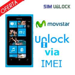 Liberar / Desbloquear Nokia Lumia Movistar por IMEI (Todos los modelos)