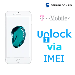 Liberar / Desbloquear iPhone 7 T-Mobile USA por IMEI (Limpios o financiados )