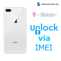 Liberar / Desbloquear iPhone 8 Plus T-Mobile USA por IMEI (Limpios o financiados)