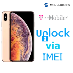 Liberar / Desbloquear iPhone XS T-Mobile USA por IMEI (Limpios o financiados)