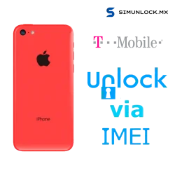 Liberar / Desbloquear iPhone 5c T-Mobile USA por IMEI (Limpios o financiados)