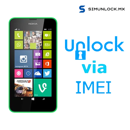 Liberar / Desbloquear Nokia Lumia 630 por IMEI