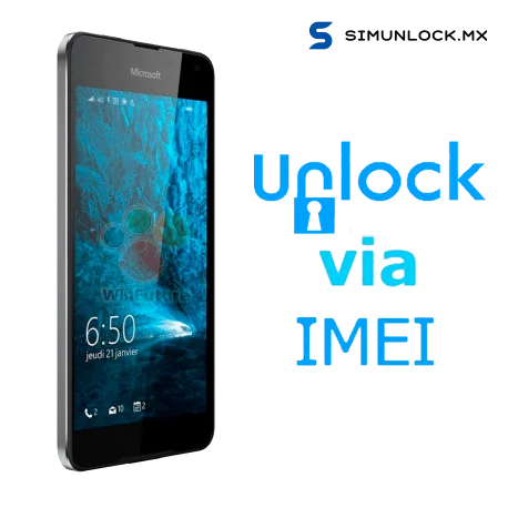 Liberar / Desbloquear Nokia Lumia 650 por IMEI