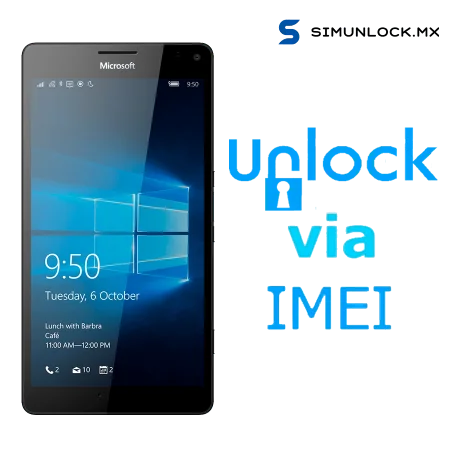 ► Liberar / Desbloquear Nokia Lumia 950 Movistar por IMEI
